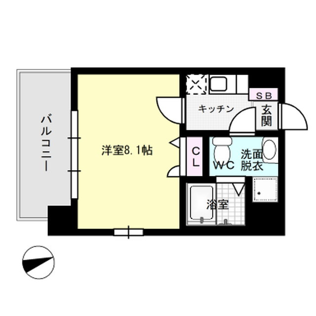 Pond Mum SUMIYOSHI  間取り