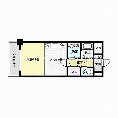 クラッセ博多駅南  間取り