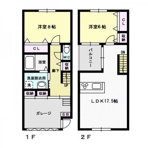 ポートフォリオ姪浜 間取り