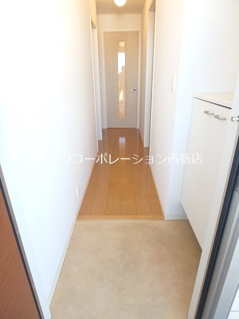 ハイム南片江A棟 玄関