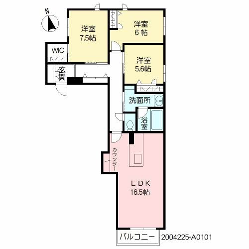 フローレス　ルーチェ 間取り