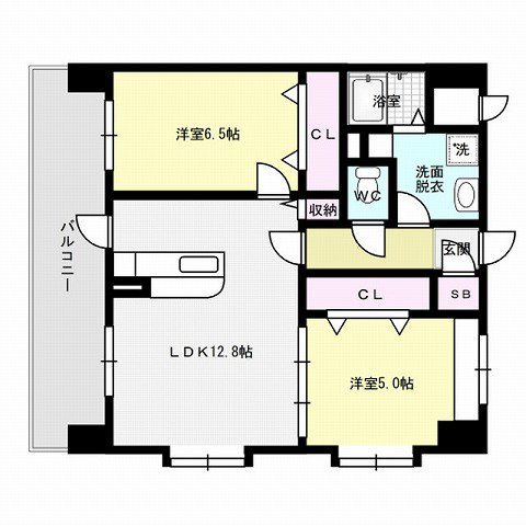 ノースリバーⅢ 間取り