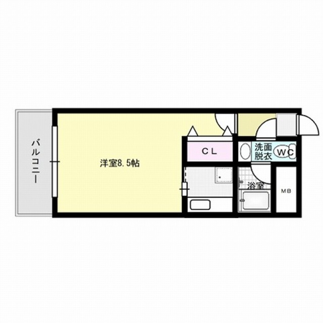 ラフィネスクロスロード博多ステーション 間取り