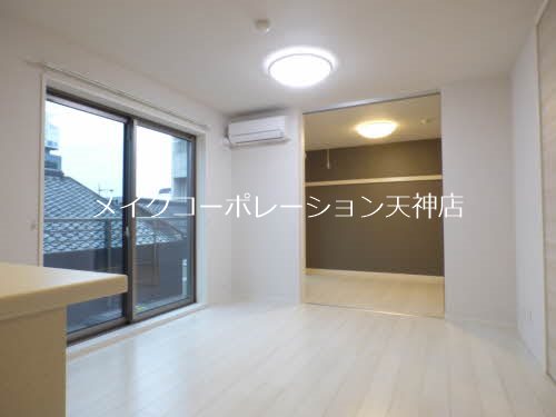パークサイド唐人町 リビング