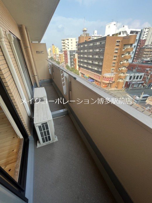 ニューシャトル大橋 ベランダ