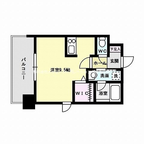 エンクレスト博多Ｒｅｙ  間取り