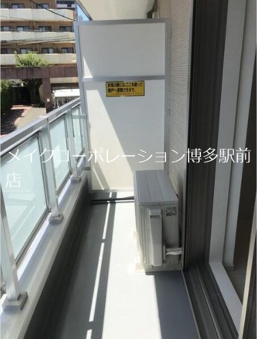 グランドール博多住吉 ベランダ