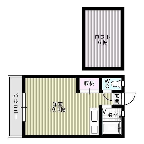 グリーンヒルズ歯科大前 間取り