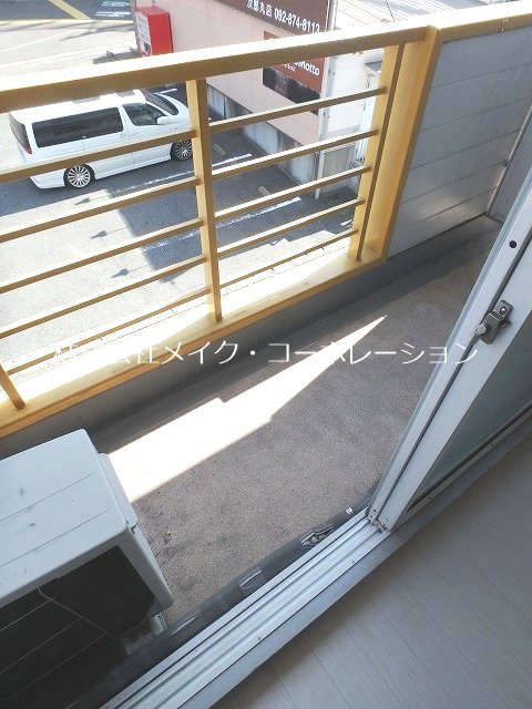 グリーンヒルズ歯科大前 ベランダ