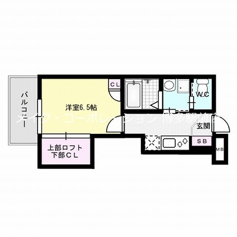 アクタス天神パークシティ 間取り