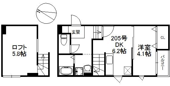 ラフィーナ次郎丸 間取り