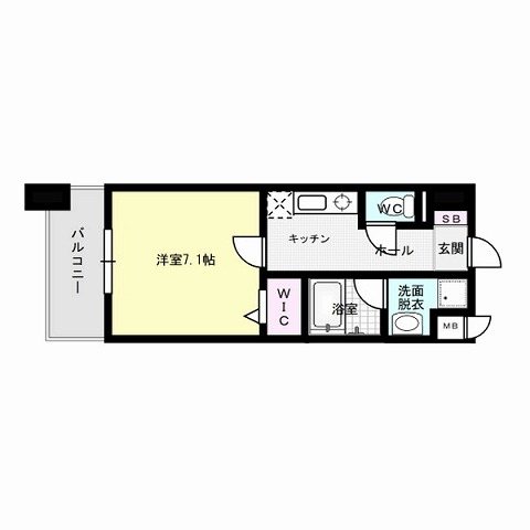 ニューリバー姪浜Ⅱ 間取り