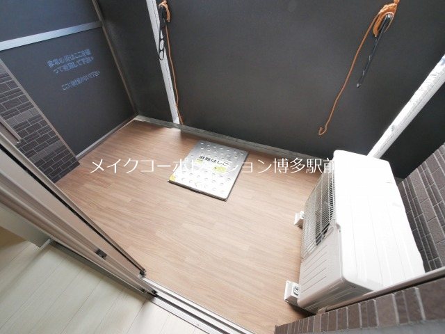 アクタス博多パークシティ ベランダ