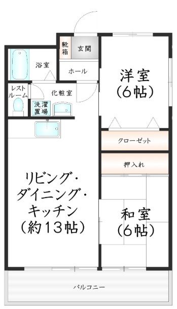 第16大橋IR BLD 間取り