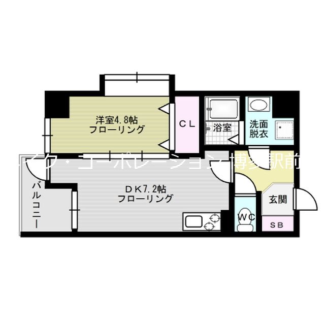 レキシントンスクエア駅東 間取り