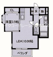 ジョワ・アバンセ  間取り