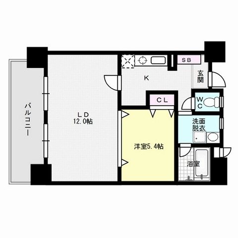 プレッソ姪浜 間取り