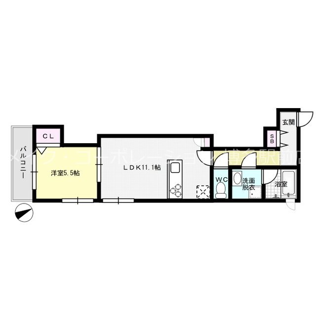 シャーメゾン211 間取り