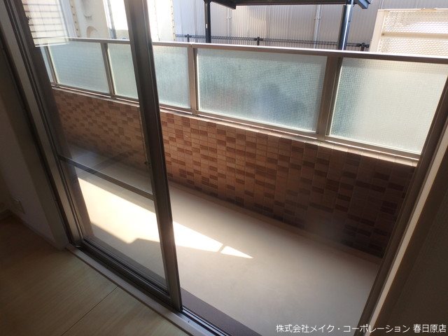 トレゾア壱番館  ベランダ