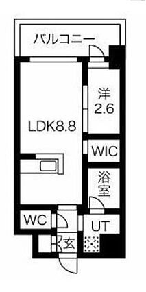 アルティザ博多ベイコート 間取り図