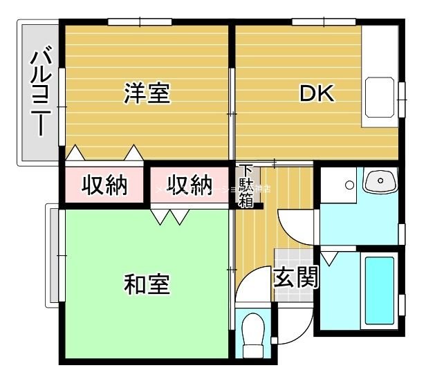 エムズ笹丘 間取り