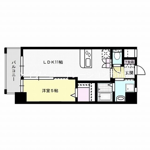 ヴァーグポルトグラン～ネット無料～  間取り