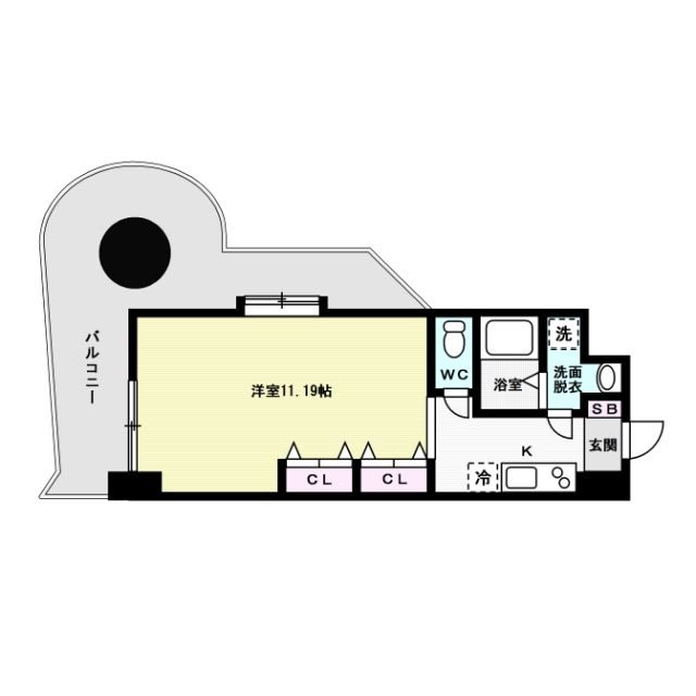 ロイヤルリバービュー 間取り