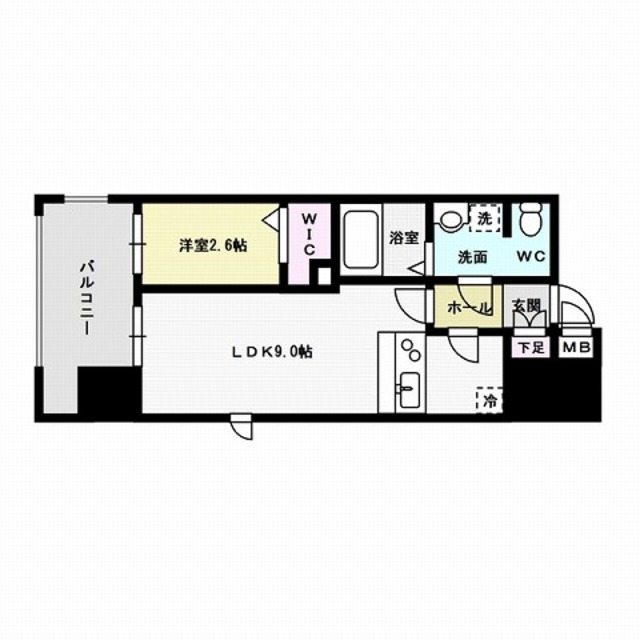 グランフォーレ博多駅東プレミア 間取り