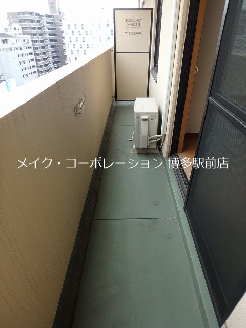 ヴォーヌンク博多駅東 ベランダ