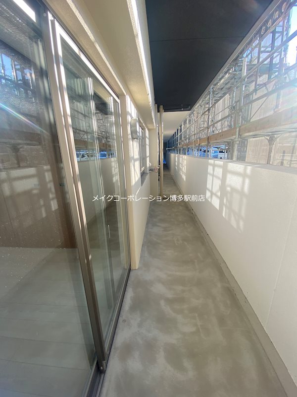※入居中の為参考写真使用現状優先 エルグランド博多の杜 ベランダ