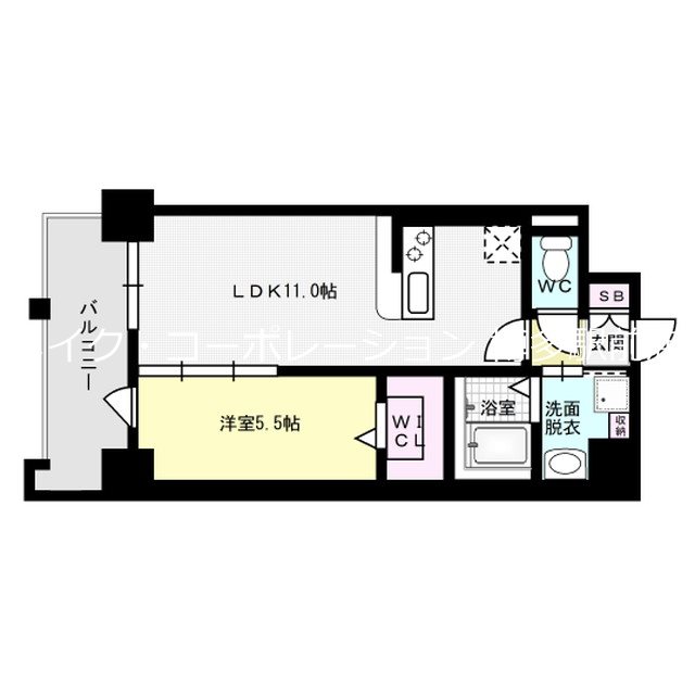 エルグランド吉塚 間取り