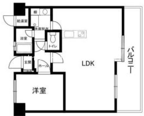 ロワールマンション西公園ビュー 間取り