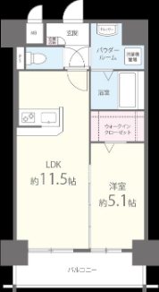 テイルガーデン博多 間取り