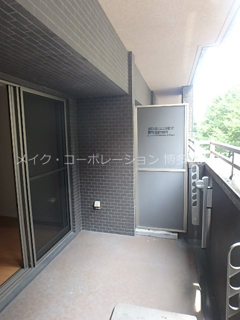 アクタス博多Ｖタワー ベランダ