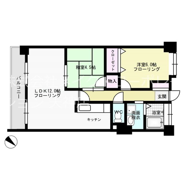 ハレカウア 間取り