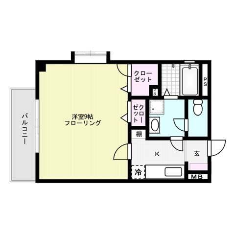 ソフィアパレス 203号室 間取り