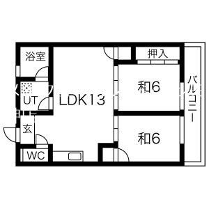田北ビル 間取り