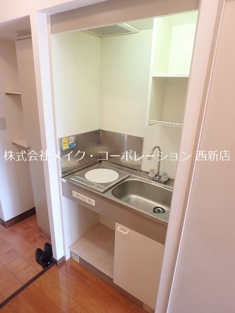 キッチン ジュパール別府~ネット無料~ キッチン