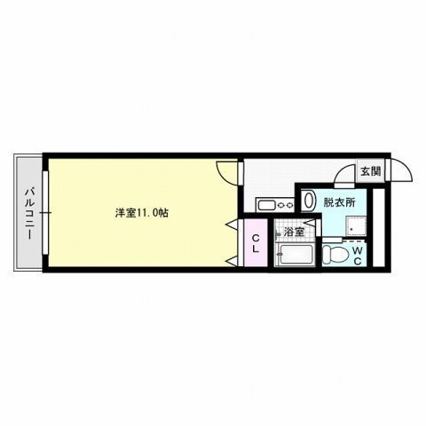 VEGA神松寺Ⅱ 間取り