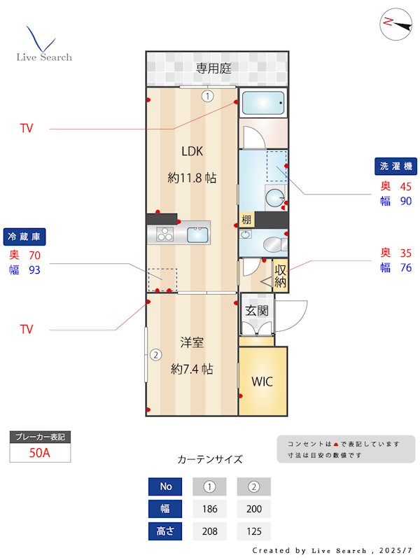 ベレオ鳥飼 間取り