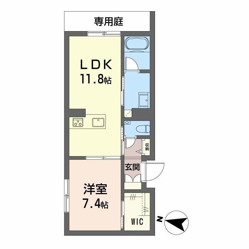 ベレオ鳥飼 間取り