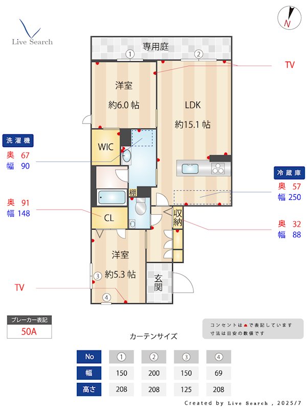 ベレオ鳥飼 間取り