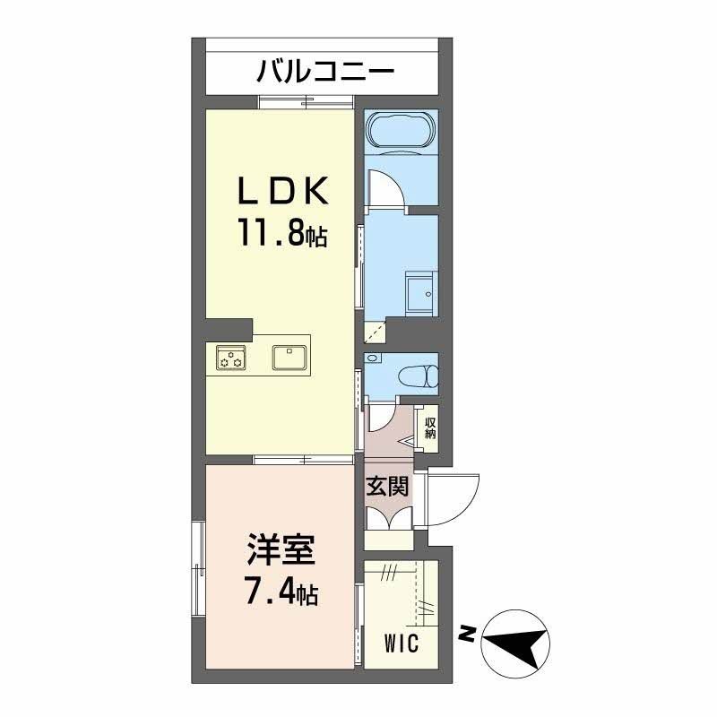 ベレオ鳥飼 間取り