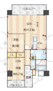 マテーモ千早 間取り
