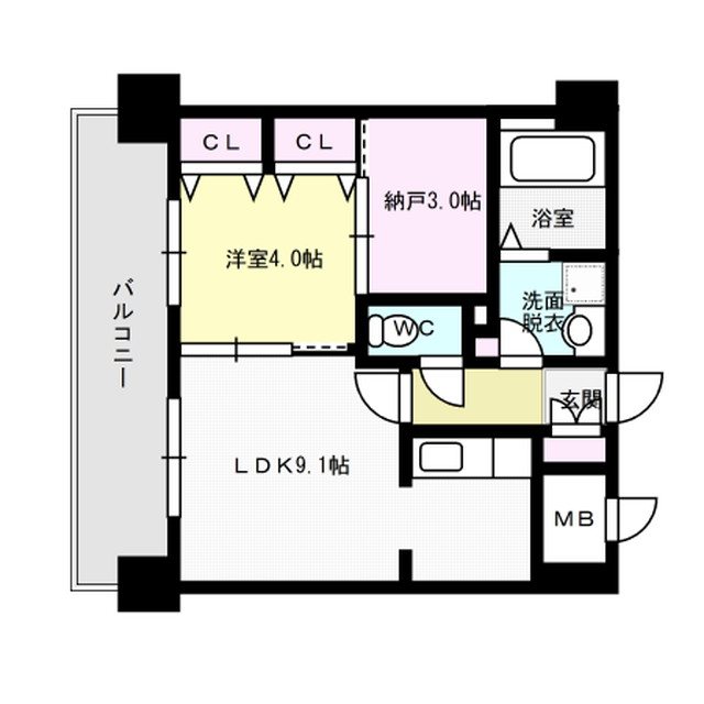 ロイヤルステージ吉塚 間取り
