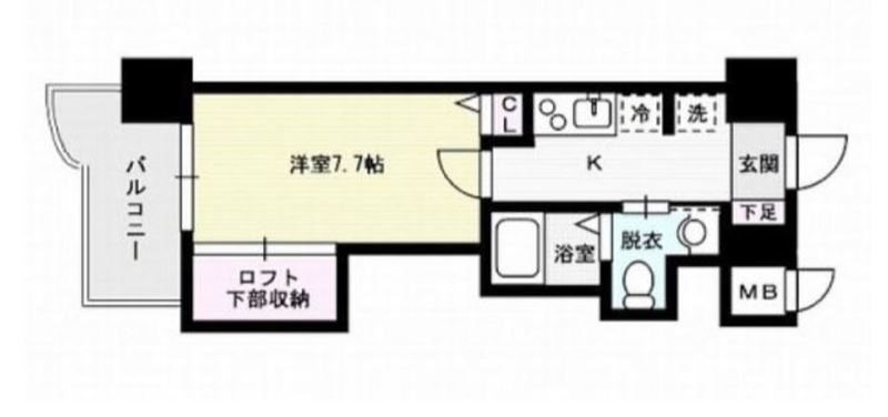 アクタス六本松タワー 間取り