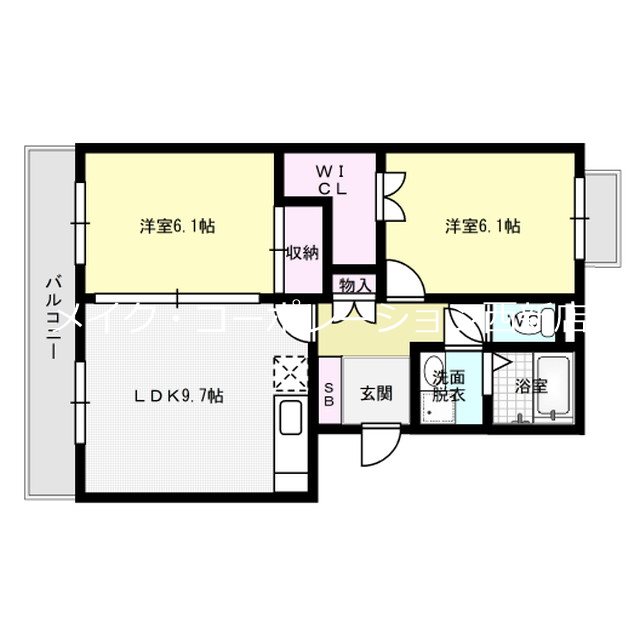 PalazzoWish 間取り