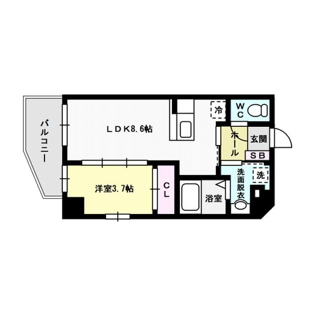 ソリエーヴォ県庁前 間取り