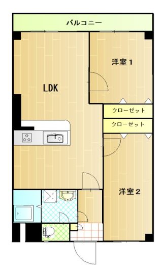 ライフ大手門 間取り