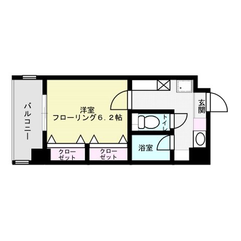 リバティシティ天神 間取り